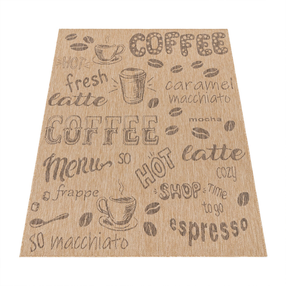 Keukenkleed - Kitchen - Koffie - Beige Keukenkleed - Kitchen - Koffie - Beige