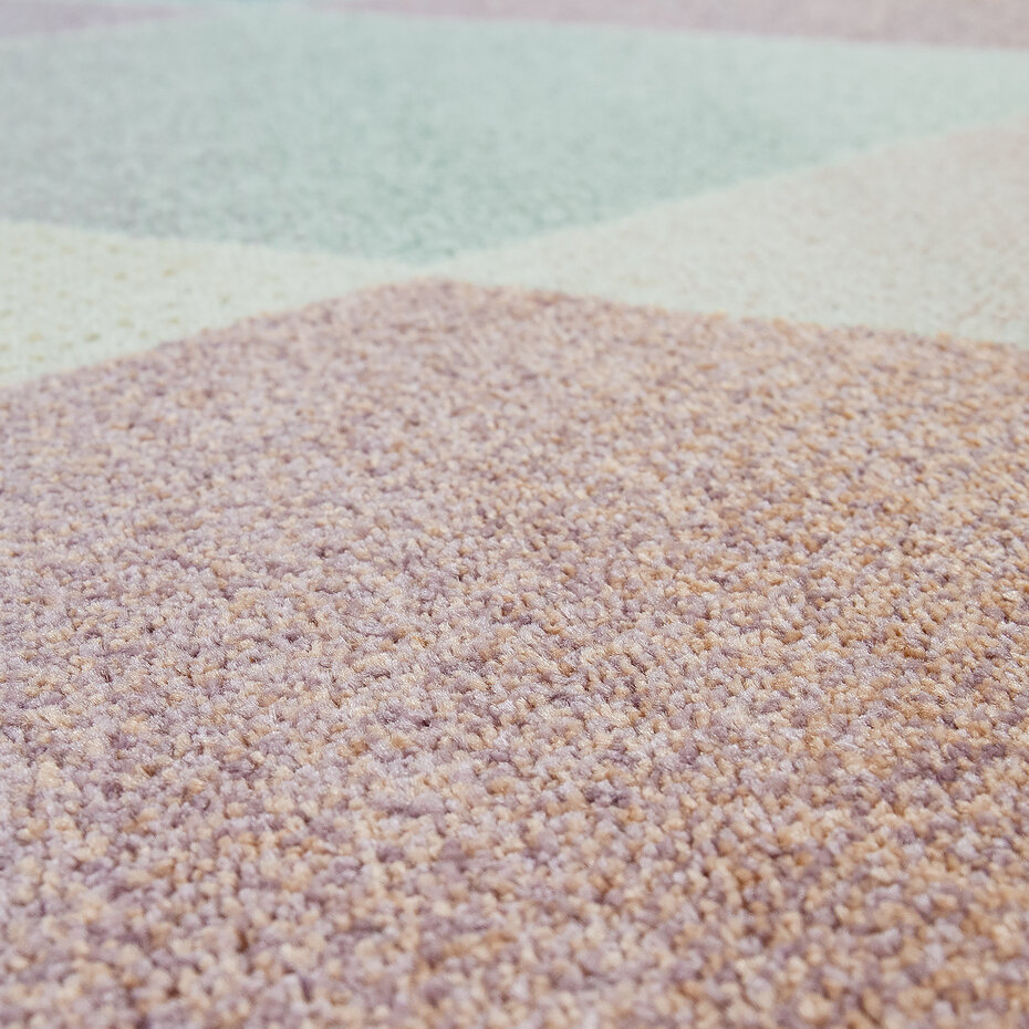 Laagpolig Vloerkleed - Kosaro Geruit - Multi Laagpolig Vloerkleed - Kosaro Geruit - Multi