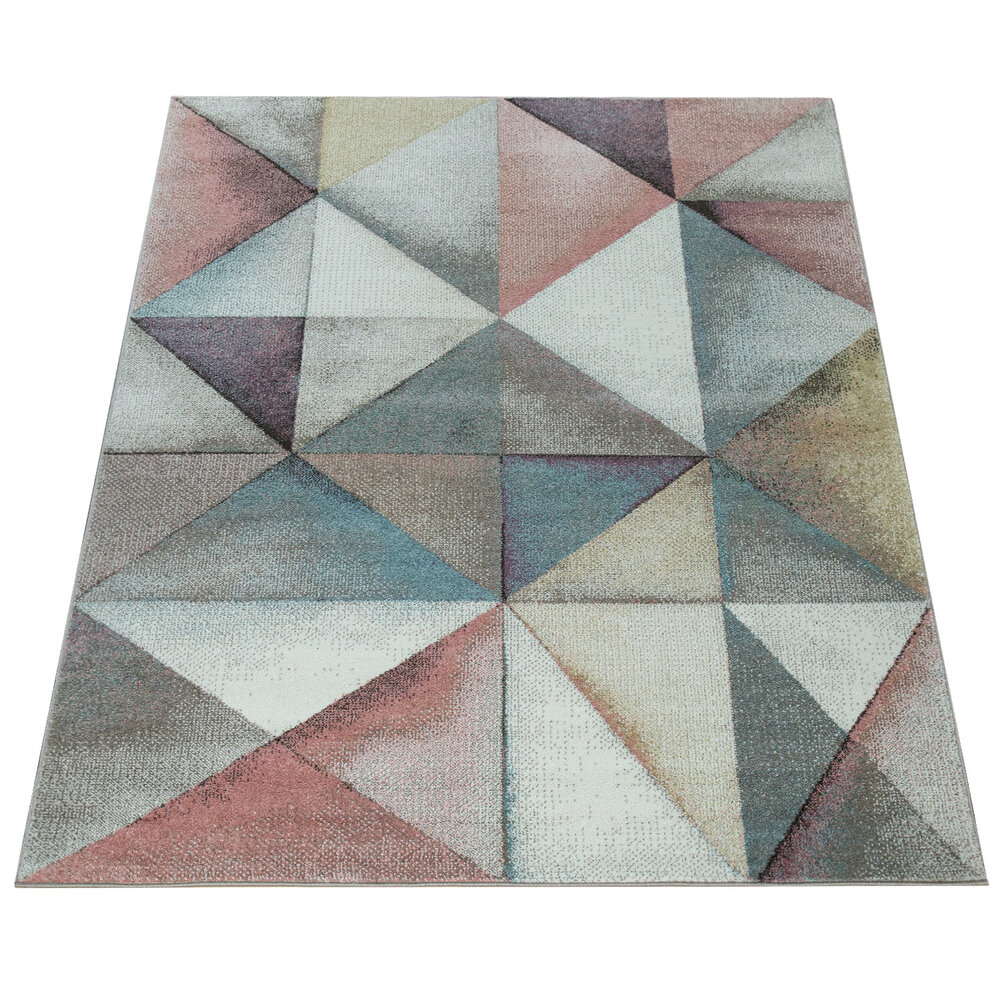 Laagpolig Vloerkleed - Kosaro Geometrisch - Multi Laagpolig Vloerkleed - Kosaro Geometrisch - Multi