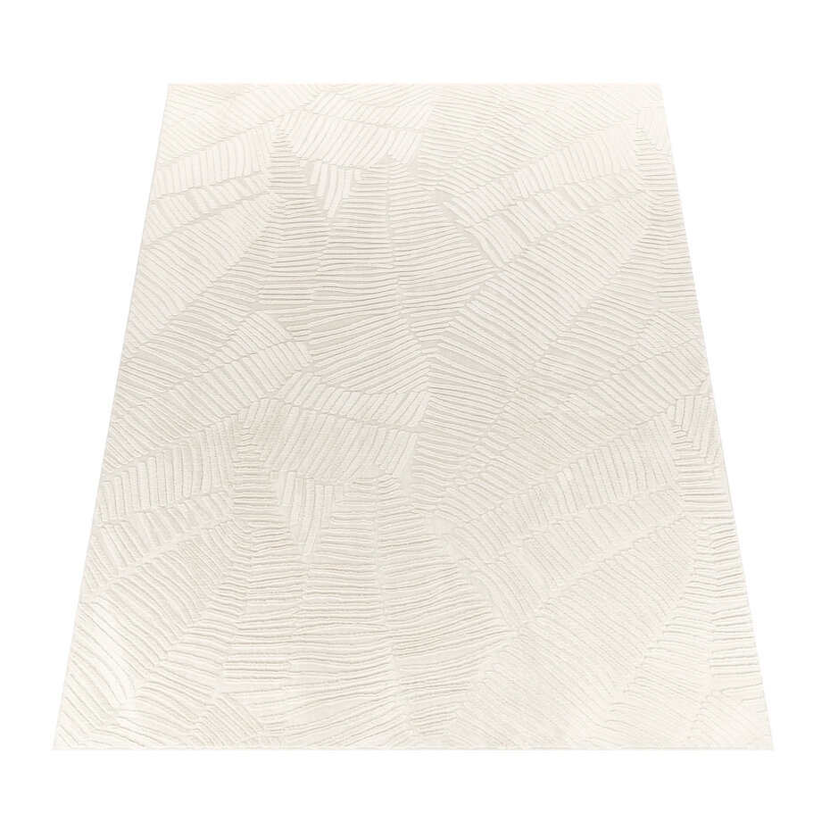 Modern vloerkleed - Lely Lines Crème