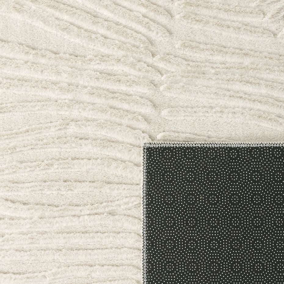 Modern vloerkleed - Lely Lines Crème