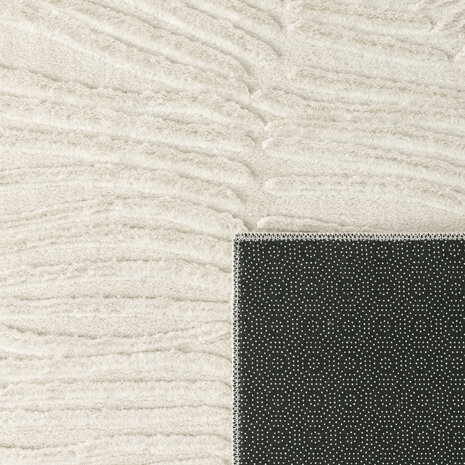 Modern vloerkleed - Lely Lines Crème