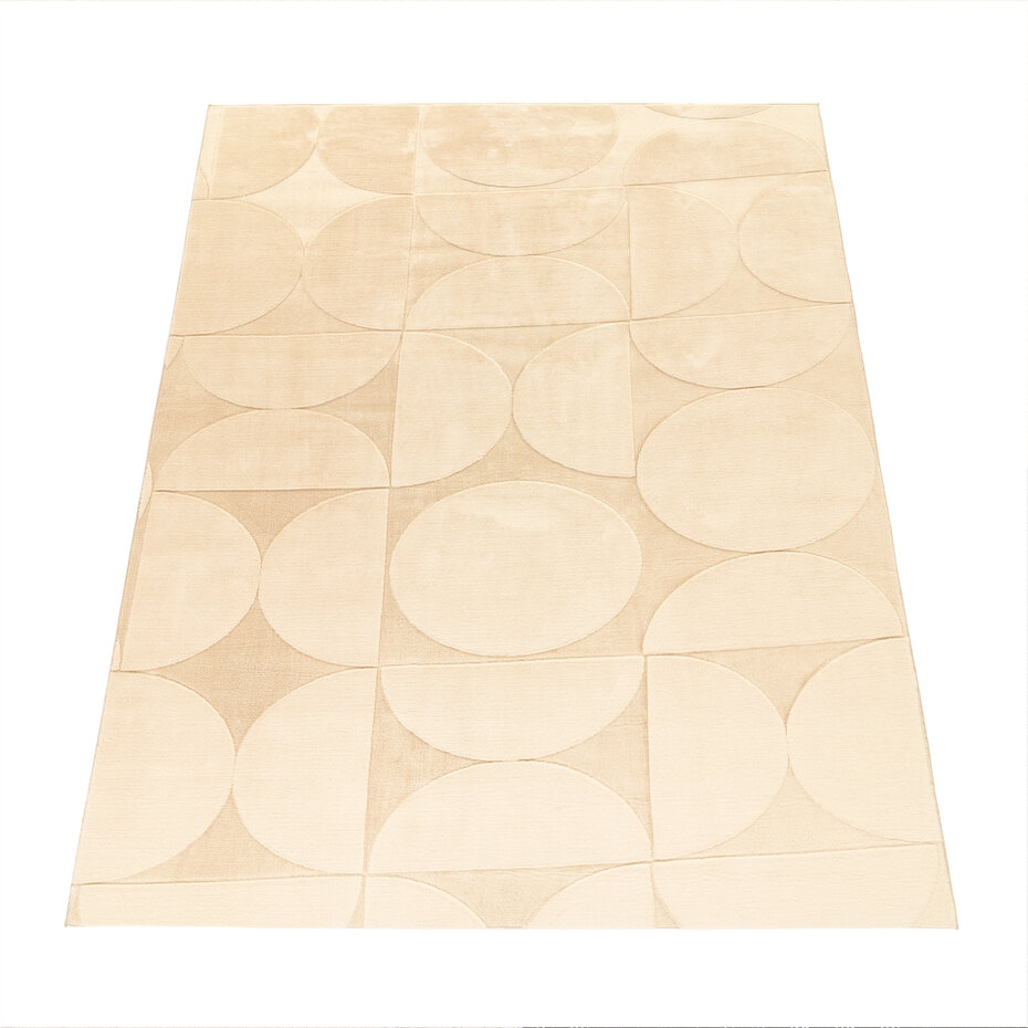 Modern vloerkleed - Lely Beige Modern vloerkleed - Lely Beige