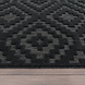 Binnen- en buitenkleed - Livotta Geo Antraciet Binnen- en buitenkleed - Livotta Geo Antraciet