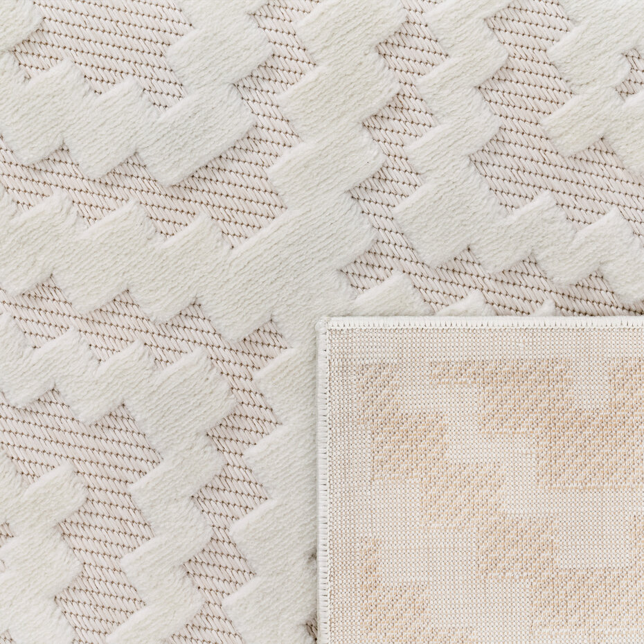 Binnen- en buitenkleed - Livotta Geo Creme