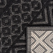Binnen- en buitenkleed - Livotta Boho Antraciet Binnen- en buitenkleed - Livotta Boho Antraciet