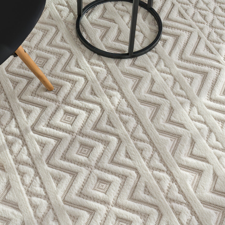 Binnen- en buitenkleed - Livotta Boho Crème