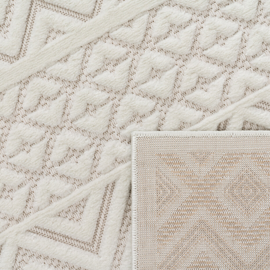 Binnen- en buitenkleed - Livotta Boho Crème