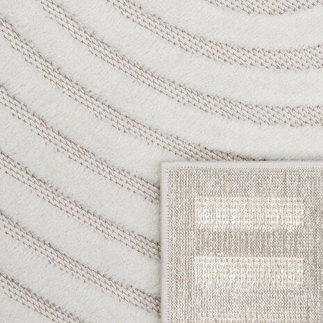 Binnen- en buitenkleed - Livotta Japandi Crème Binnen- en buitenkleed - Livotta Japandi Crème