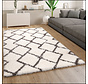 Hoogpolig Vloerkleed Berber Maginto - Creme