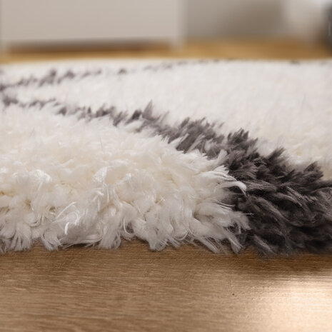 Hoogpolig Vloerkleed Berber Maginto - Creme