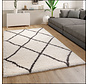 Hoogpolig Vloerkleed Berber Maginto - Creme