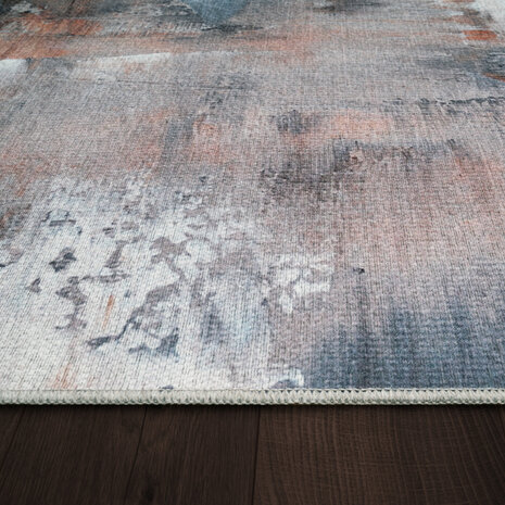 Laagpolig Colored Marsiva Vloerkleed - Multi