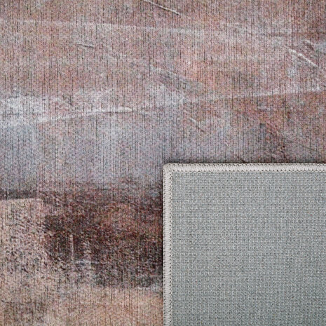 Laagpolig Colored Marsiva Vloerkleed - Multi