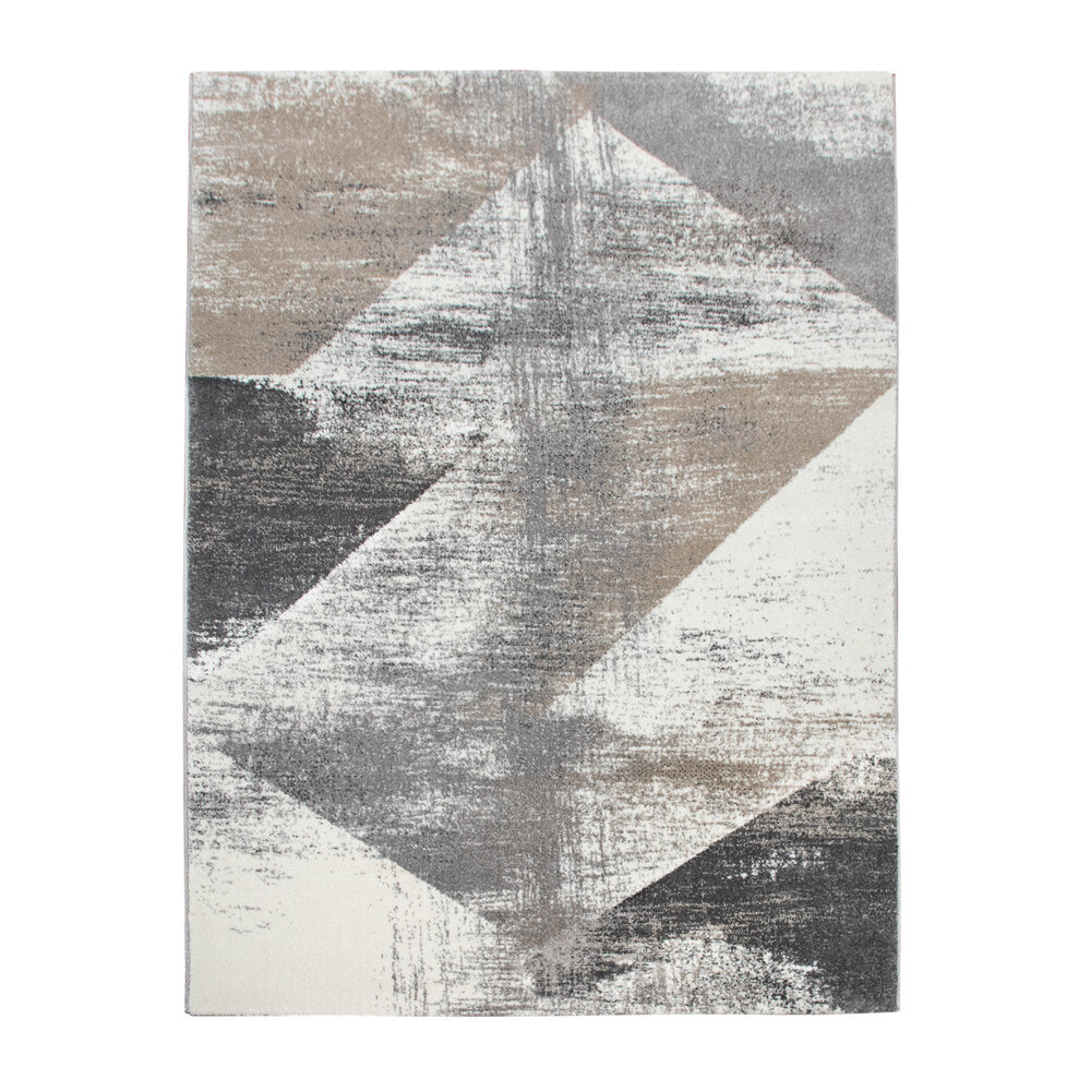 Laagpolig Meriza Vloerkleed - Grijs