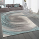 Laagpolig Meriza Vloerkleed - Turquoise Laagpolig Meriza Vloerkleed - Turquoise