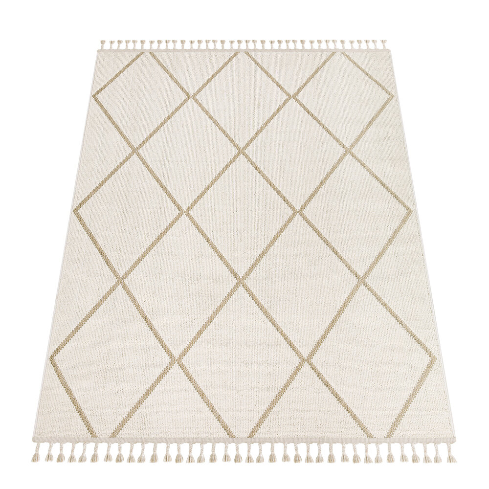 Scandinavisch vloerkleed - Munilia Crème/Beige Scandinavisch vloerkleed - Munilia Crème/Beige