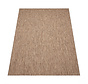 Binnen & Buitenkleed Nacira Laagpolig Vloerkleed - Beige