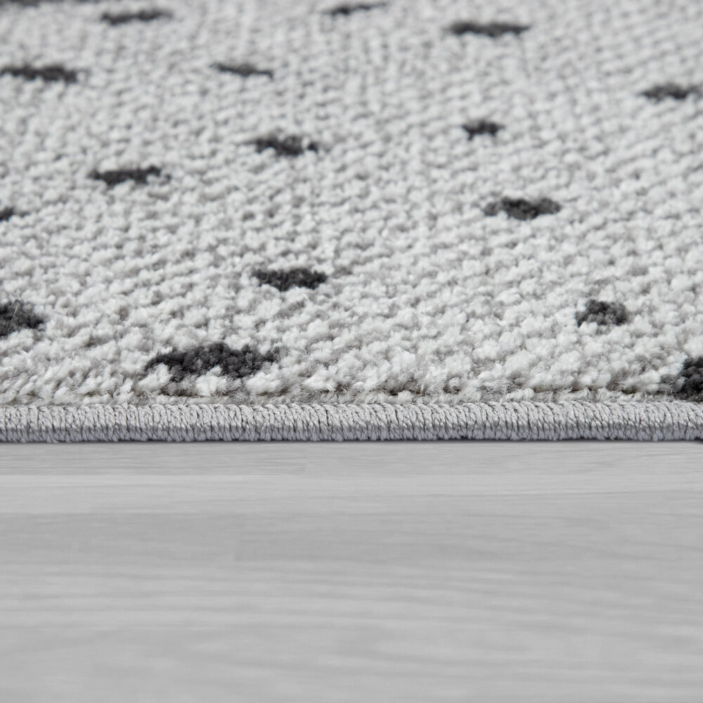 Vloerkleed kinderkamer - Ninaro Lama Grijs Vloerkleed kinderkamer - Ninaro Lama Grijs