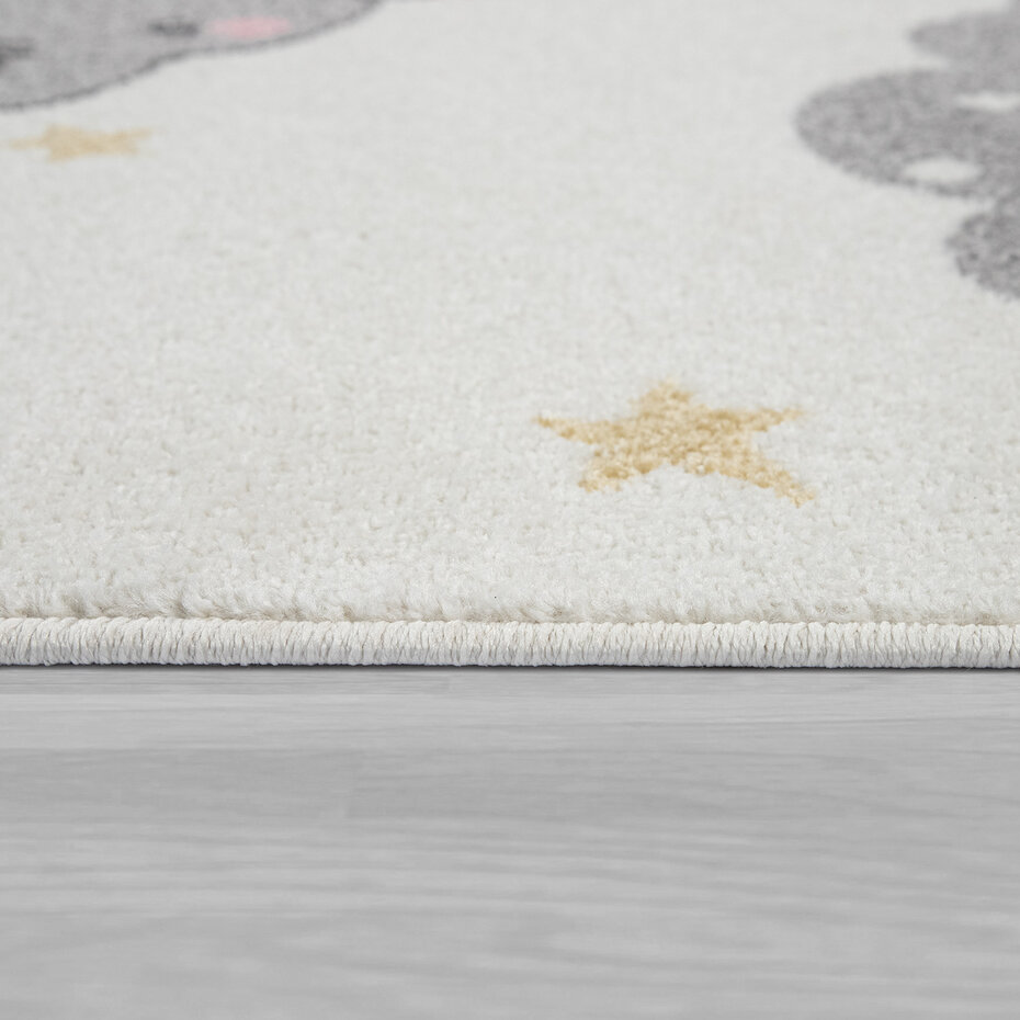 Vloerkleed kinderkamer - Ninaro Ballon Crème Vloerkleed kinderkamer - Ninaro Ballon Crème