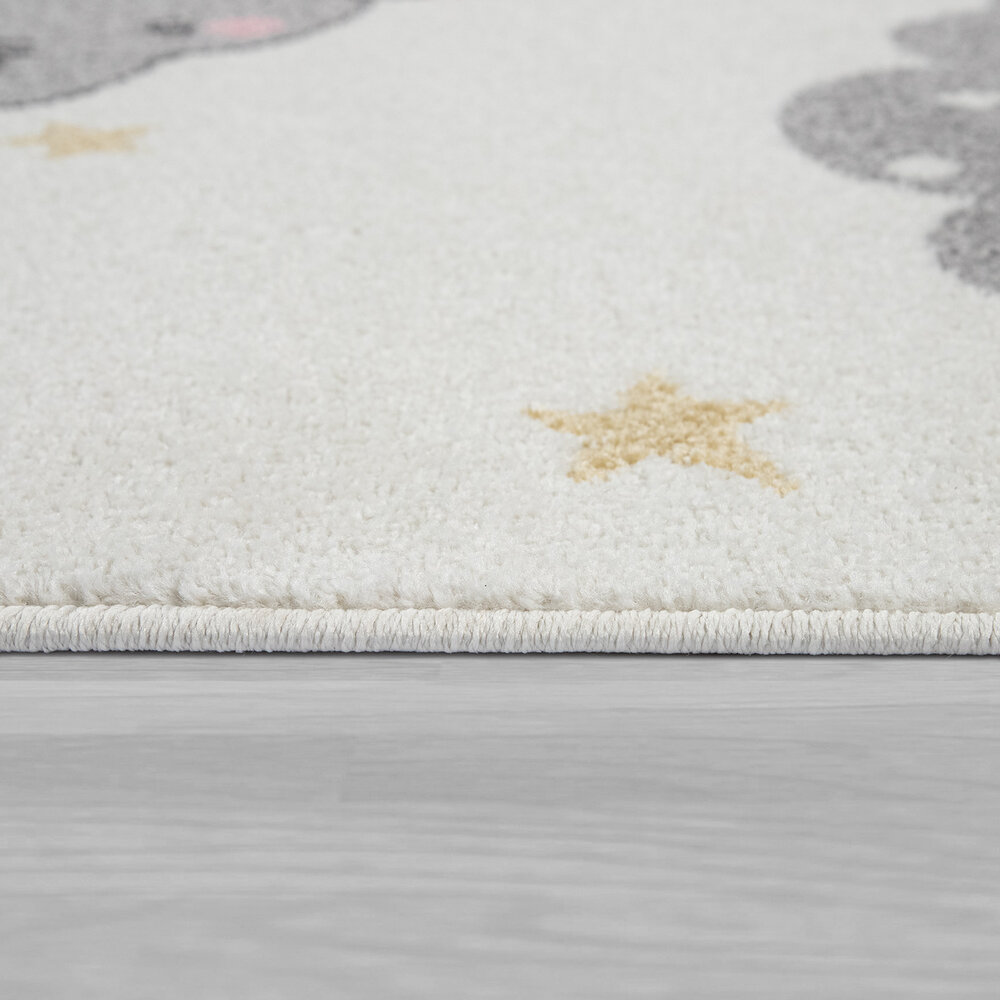 Vloerkleed kinderkamer - Ninaro Ballon Crème Vloerkleed kinderkamer - Ninaro Ballon Crème