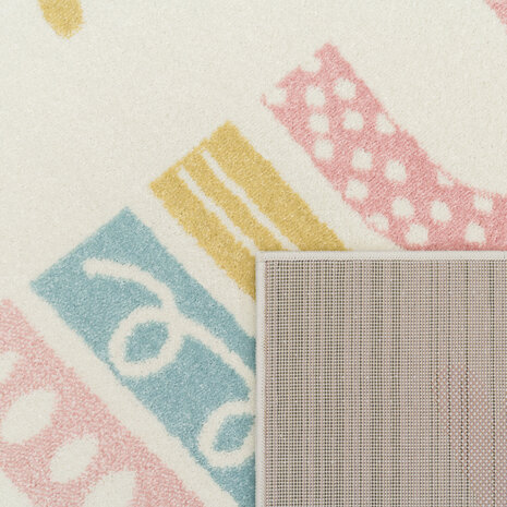 Kinderkamer Vloerkleed - Ninaro - Creme