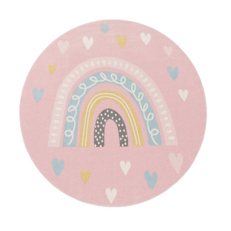 Kinderkamer Vloerkleed - Ninaro - Roze