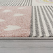 Kinderkamer Vloerkleed - Ninaro - Roze Kinderkamer Vloerkleed - Ninaro - Roze