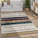 Laagpolig Gabbeh Vloerkleed - Beige Laagpolig Gabbeh Vloerkleed - Beige