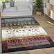 Laagpolig Gabbeh Vloerkleed - Multi Laagpolig Gabbeh Vloerkleed - Multi