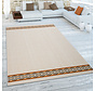 Binnen en Buitenkleed Ostivia - Boho Tribal - Creme