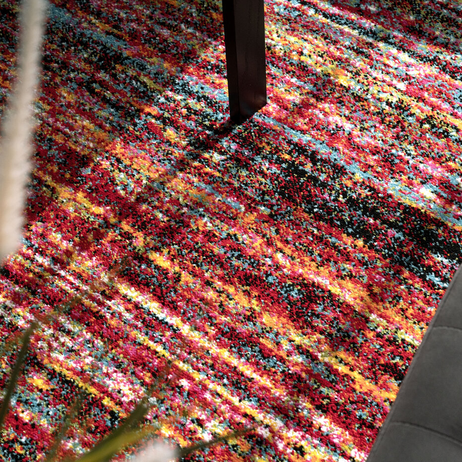 Laagpolig Boho Vloerkleed Pasaria - Multi