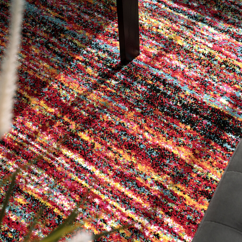 Laagpolig Boho Vloerkleed Pasaria - Multi