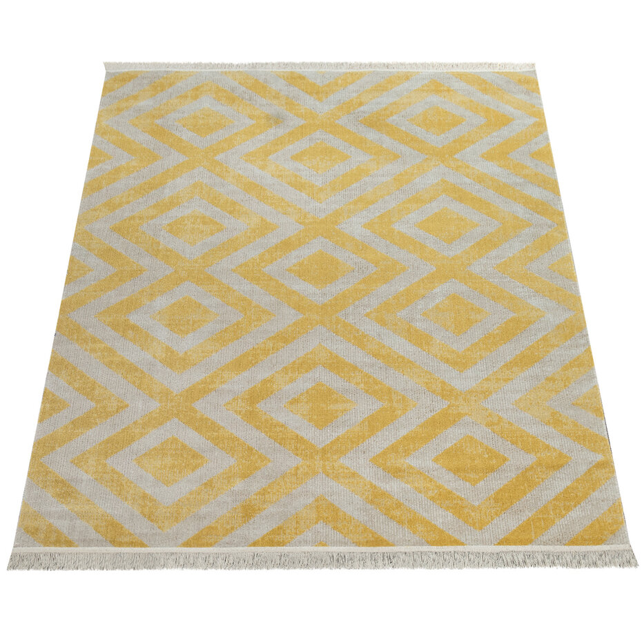 Binnen & Buitenkleed Ponica - Geel Binnen & Buitenkleed Ponica - Geel