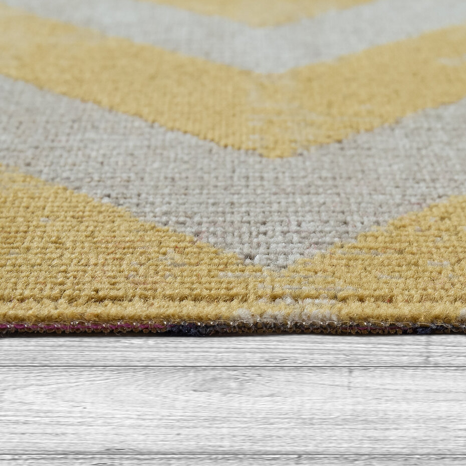 Binnen & Buitenkleed Ponica - Geel Binnen & Buitenkleed Ponica - Geel