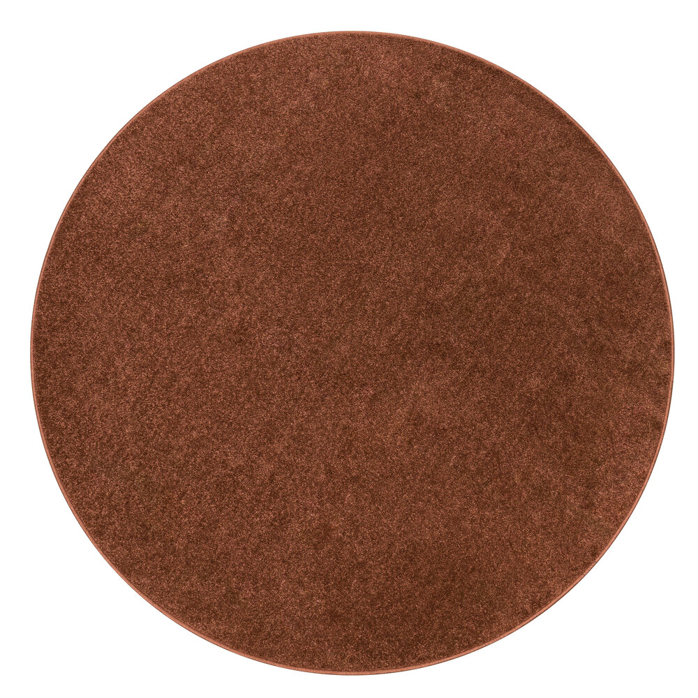 Laagpolig Effen Uni Vloerkleed Porera - Koper Laagpolig Effen Uni Vloerkleed Porera - Koper