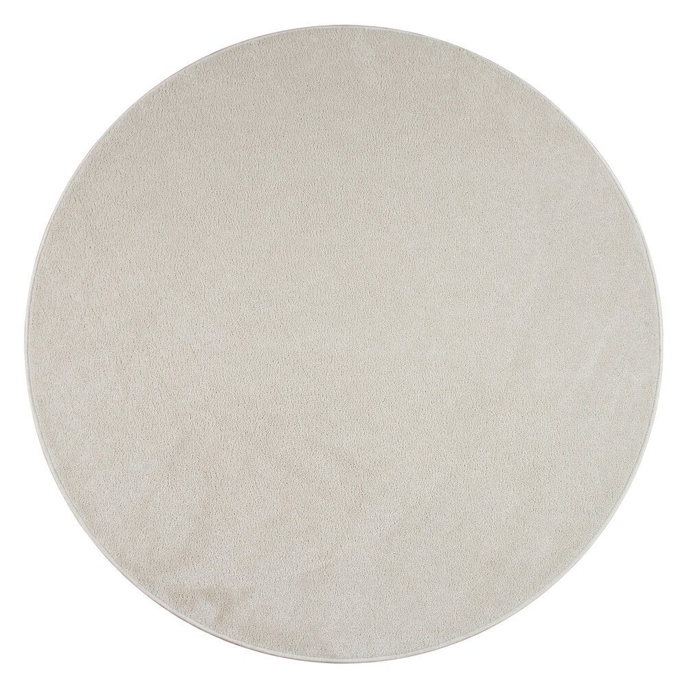 Laagpolig Effen Uni Vloerkleed Porera - Creme Laagpolig Effen Uni Vloerkleed Porera - Creme