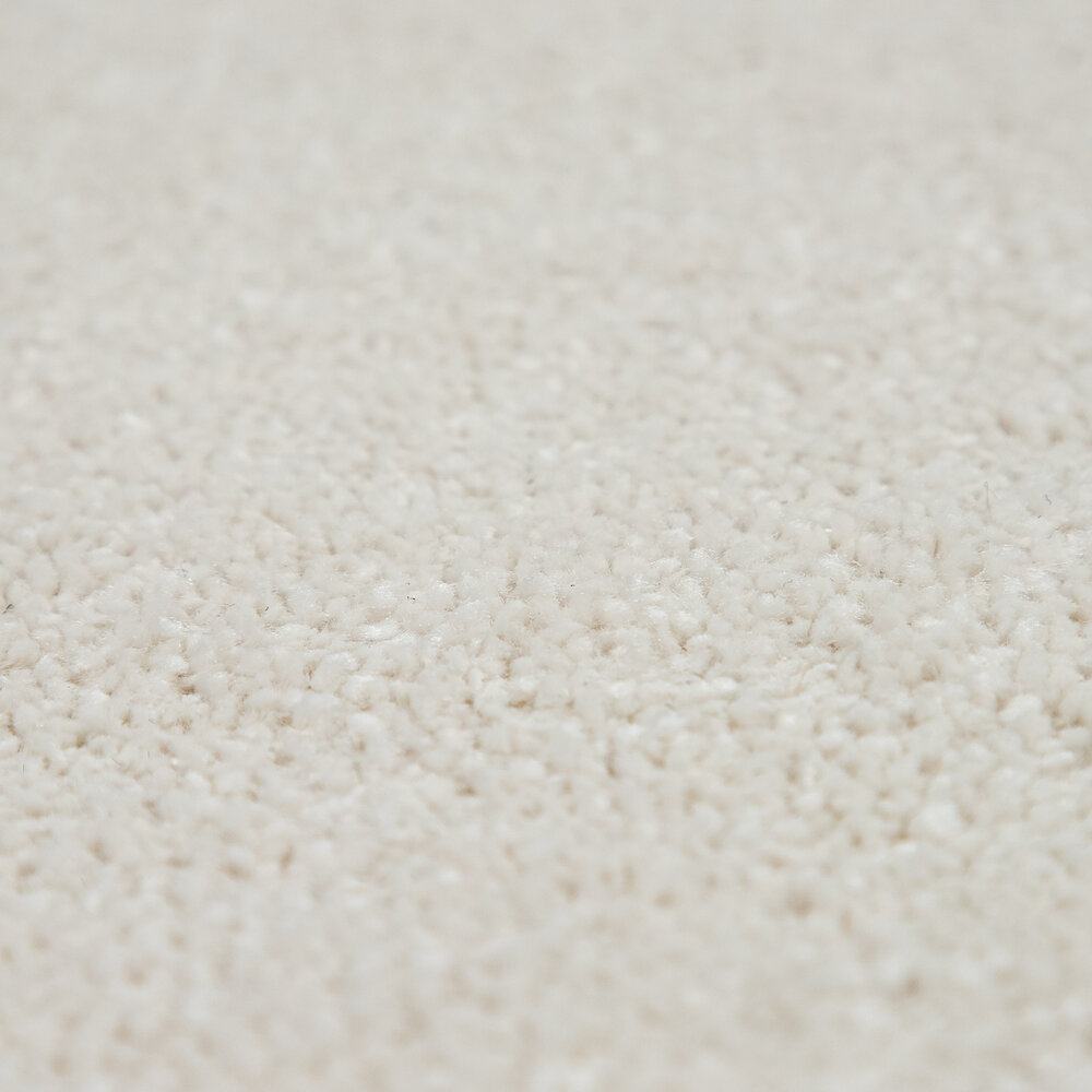 Laagpolig Effen Uni Vloerkleed Porera - Creme Laagpolig Effen Uni Vloerkleed Porera - Creme