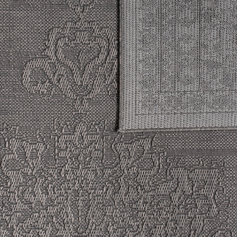 Binnen- en buitenkleed - Rimoda Vintage Grijs Binnen- en buitenkleed - Rimoda Vintage Grijs