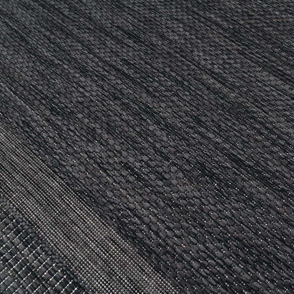 Binnen & Buitenkleed Romile - Kader / Lijstmotief - Antraciet