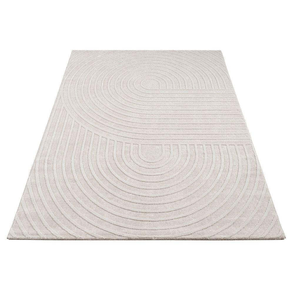 Japandi vloerkleed - Sanilia Crème Japandi vloerkleed - Sanilia Crème