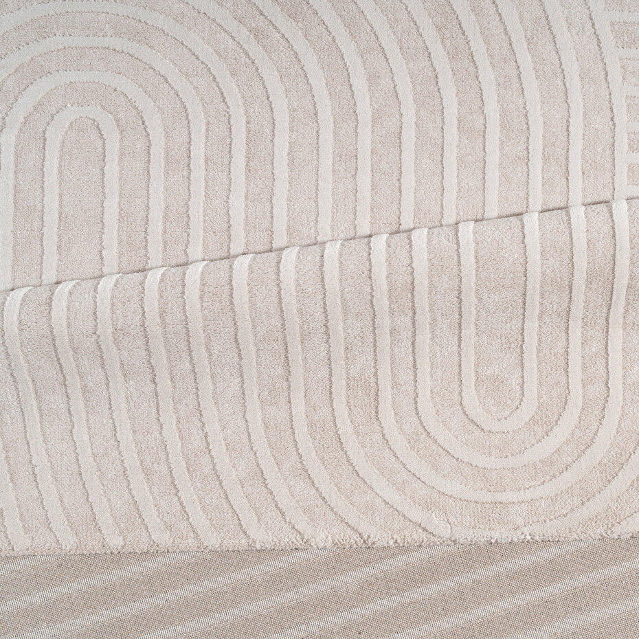 Modern vloerkleed - Sanilia Japandi Crème Modern vloerkleed - Sanilia Japandi Crème