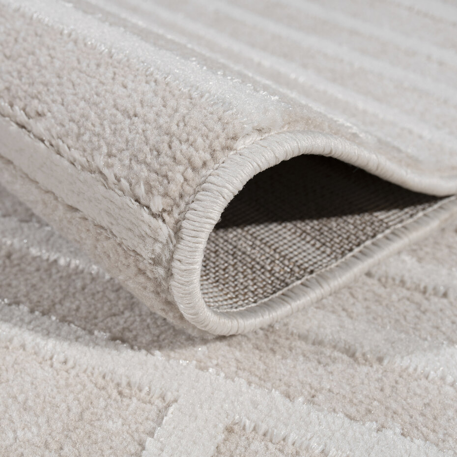 Modern vloerkleed - Sanilia Japandi Crème Modern vloerkleed - Sanilia Japandi Crème