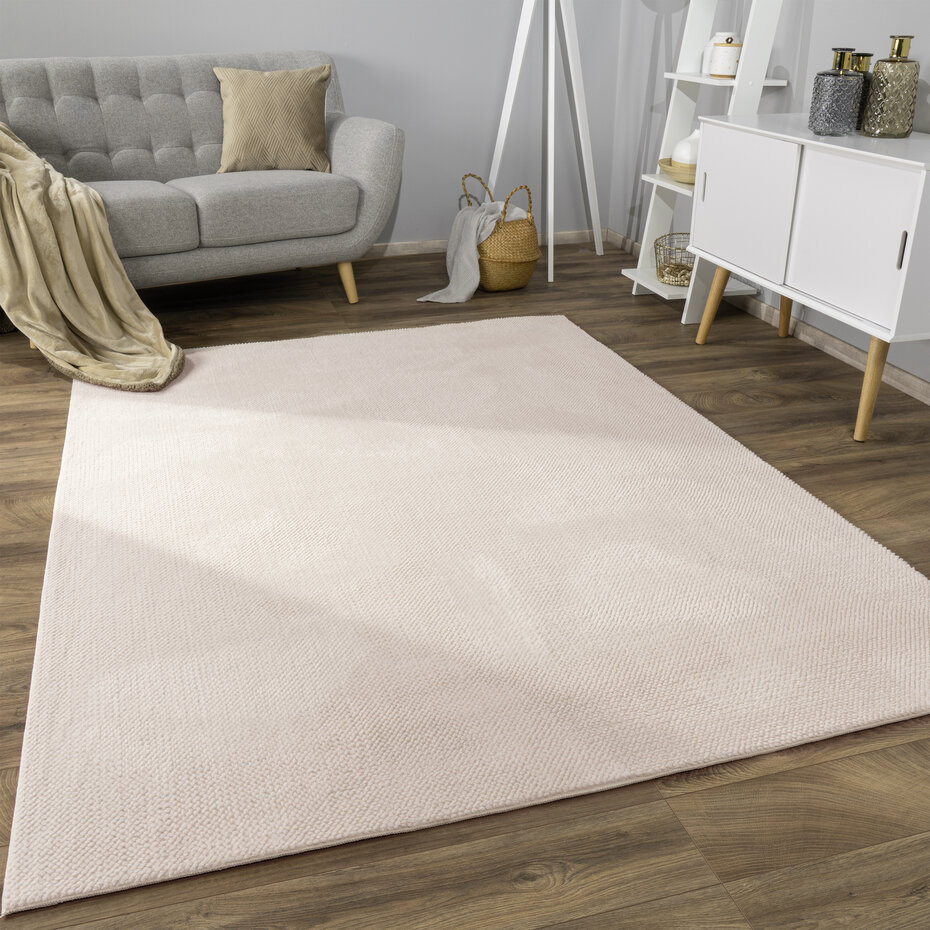 Wasbaar vloerkleed - Sevaria Beige Wasbaar vloerkleed - Sevaria Beige