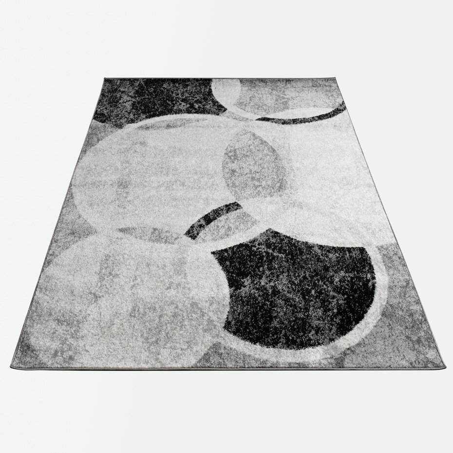 Laagpolig Modern Vloerkleed Sinovo - Grijs Laagpolig Modern Vloerkleed Sinovo - Grijs