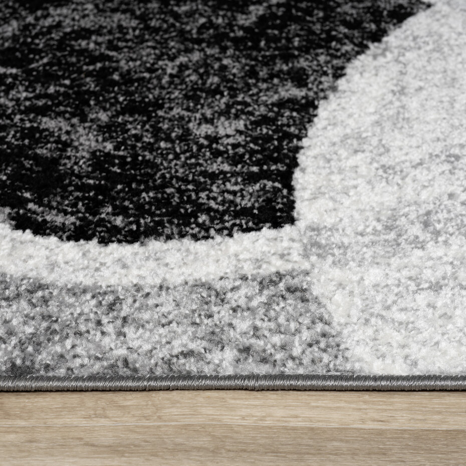 Laagpolig Modern Vloerkleed Sinovo - Grijs Laagpolig Modern Vloerkleed Sinovo - Grijs