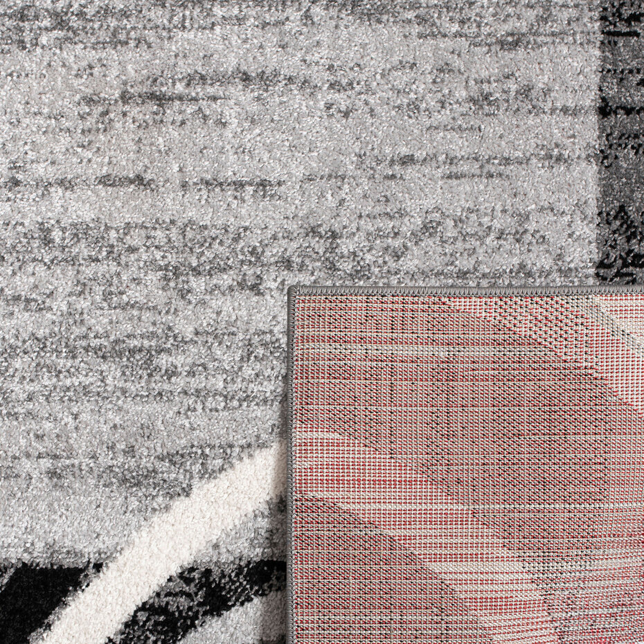 Laagpolig Modern Vloerkleed Sinovo - Kader - Rood Laagpolig Modern Vloerkleed Sinovo - Kader - Rood