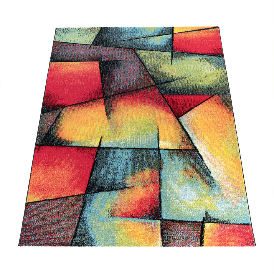 Laagpolig Modern Vloerkleed Smarela - Multi