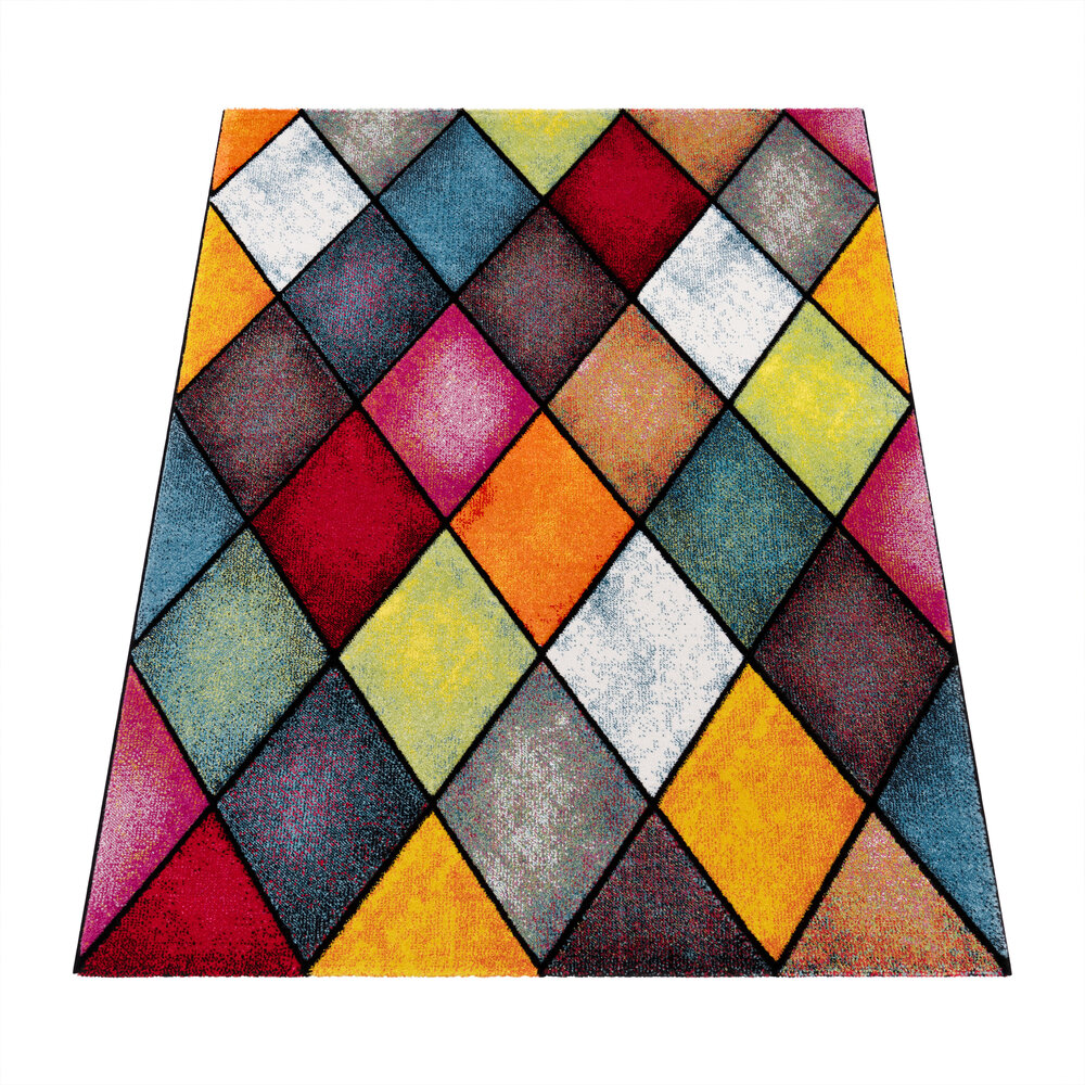 Laagpolig Modern Vloerkleed Smarela - Multi Laagpolig Modern Vloerkleed Smarela - Multi