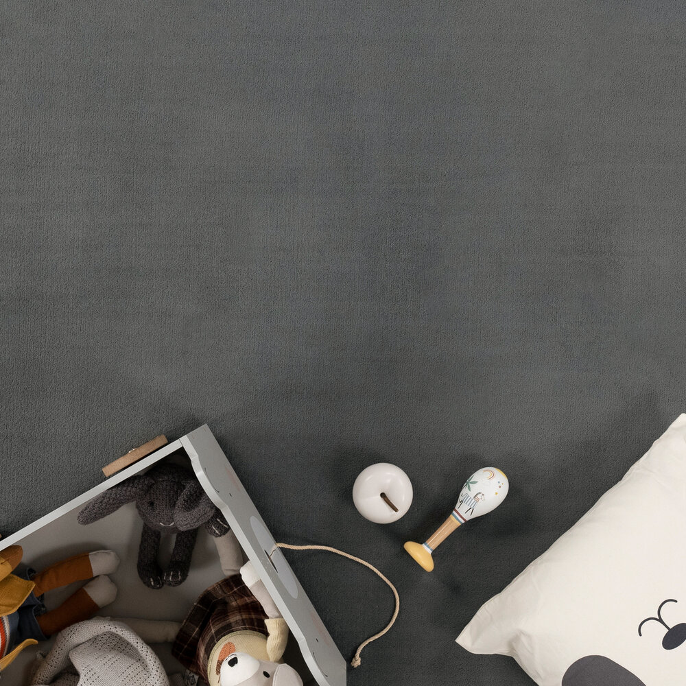 Wasbare speelmat - Tazira Antraciet Wasbare speelmat - Tazira Antraciet